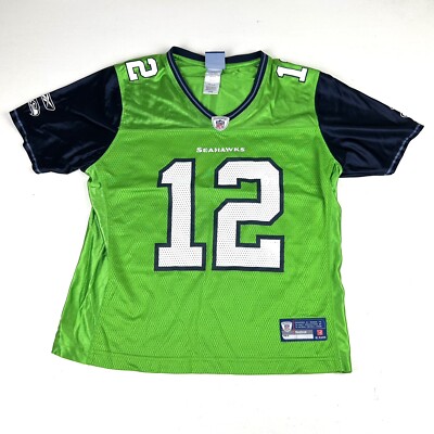 Reebok On Field Seattle Seahawks NFL Jersey Shirt Fan #12 Youth