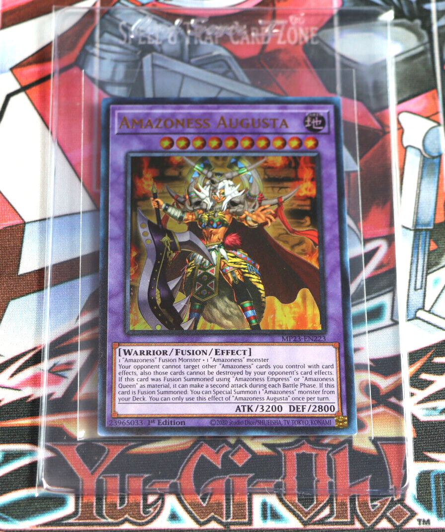 YuGiOh Amazoness Augusta MP23-EN223 1st Edition Ultra Rare | eBay