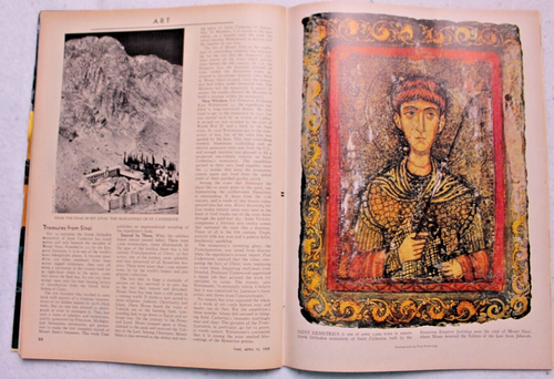 TIME MAGAZINE April 13 1959 Kassem Eisenhower Dali Lama Nehru vintage ads - Picture 3 of 5