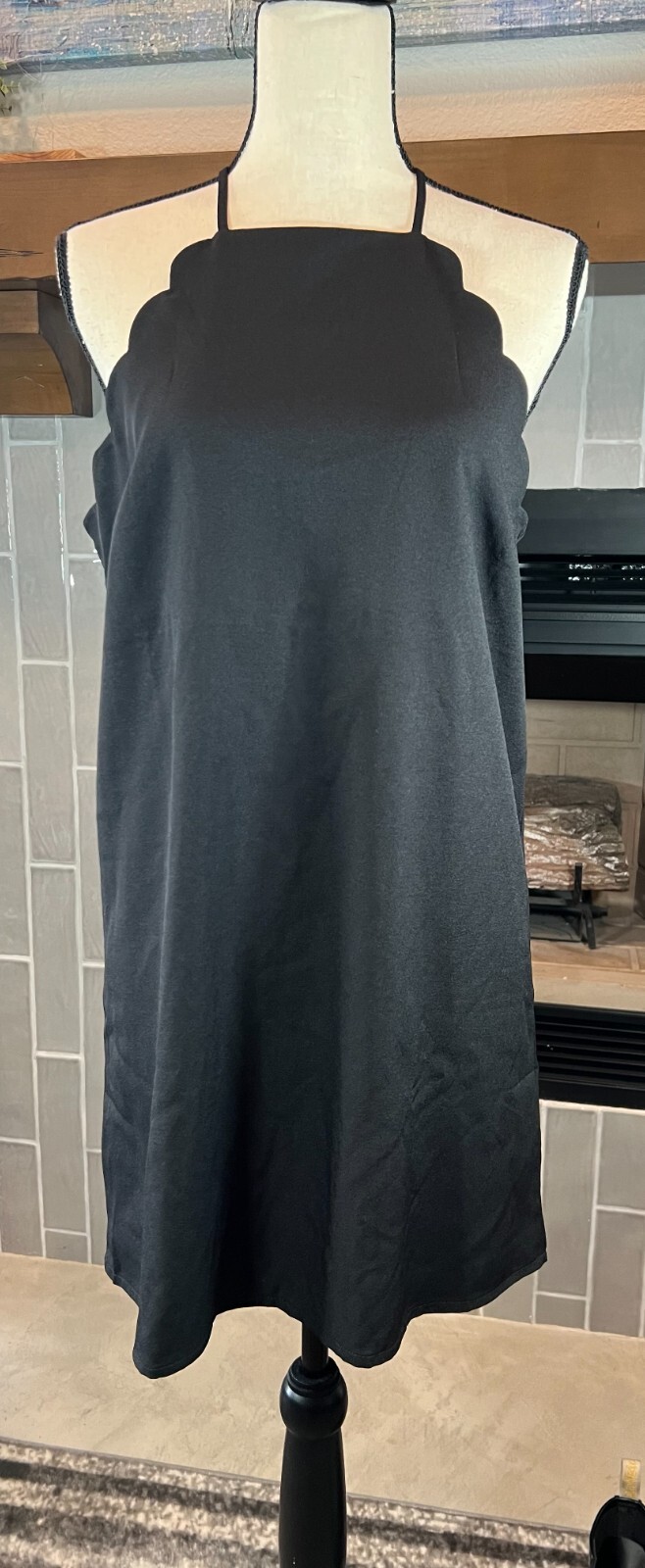 Lulus Endlessly Endearing Scallop Sleeveless Mini… - image 4