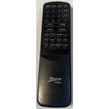 Zenith SC2107C TV VCR Remote Control Black USED TESTED 9708