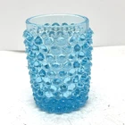 Vintage Hobnail Light Blue 4” Tumbler Juice Glass Hobb Glass?