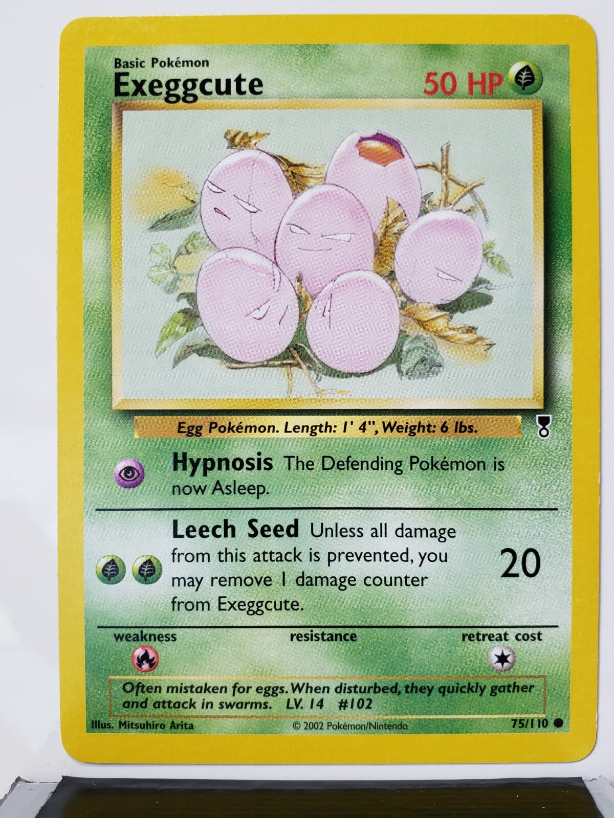 Exeggcute 75/110 - NM / M - Legendary Collection Pokemon Card $2 Flat Shipping