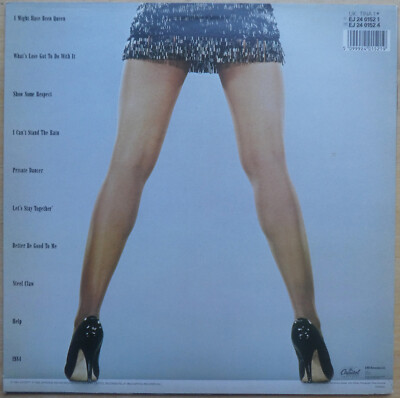 TINA TURNER - PRIVATE DANCER - UK CAPITOL LP (1983) ORIGINAL ALBUM