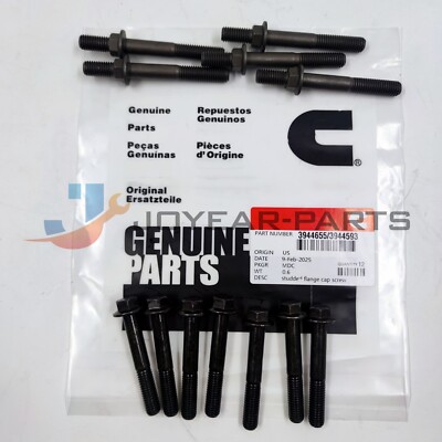 Manifold Tube Bolts Studs 3944655 3944593 for Dodge Ram 5.9L 6.7L Cummins 03-19