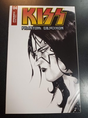 Kiss Phantom Obsession #4 1:10 Jae Lee B&W Variant Comic Book NM First Print