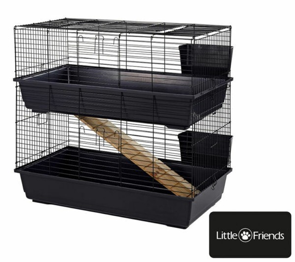 double decker bunny cage