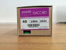 10 x 1000m/65.50 eur (1000m/6.5 eur) Amann Isacord 2922 - Col. 1904