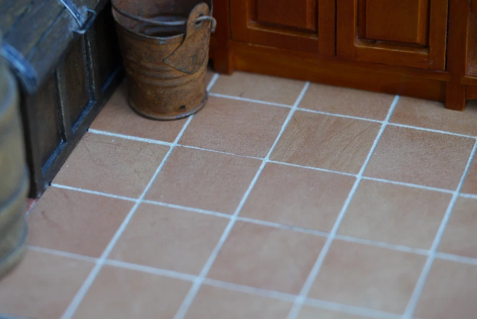 STACEY'S MINIATURE MASONRY 100 Stacey's 1:12. Maßstab 1" ECHTE ZIEGEL Miniatur Bodenblöcke für Puppenhäuser