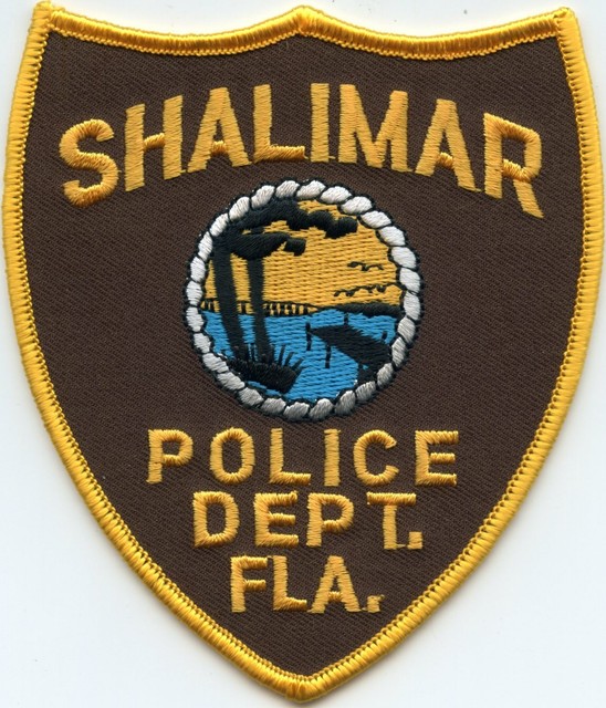 SHALIMAR FLORIDA FL POLICE PATCH eBay