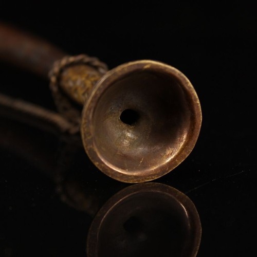 Tibetern Buddhismus Rituale Musikinstrument Messing Kupfer Drache Trompetehorn - Picture 3 of 7