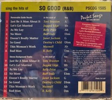 1505 R  B POCKET SONGS KARAOKE CDG  LOT MI