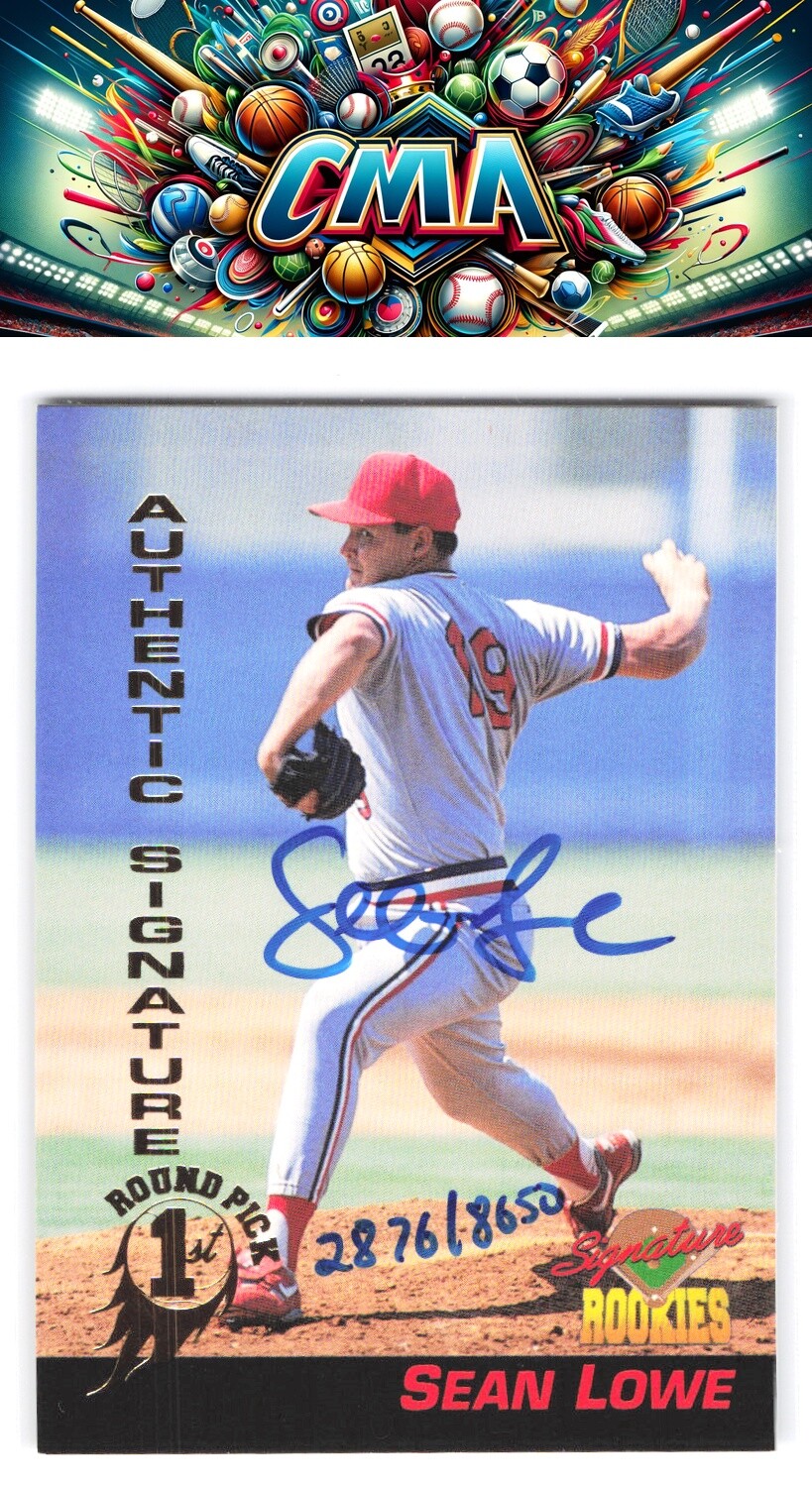 1994 Signature Rookies #40 Sean Lowe Authentic Signatures #/8650