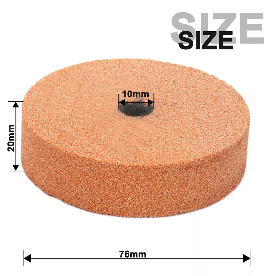 1/3Pcs 3 Inch Ceramic Grinding Wheel Grinder Buffing Disc F Metal Jewelry Stone - Image 3 of 4
