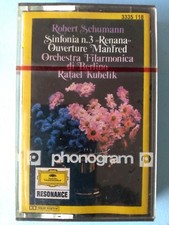 SCHUMANN "SINFONIA N°3 RENANA" MANFRED KUBELIK MC TAPE D.G. 3335118 SEALED
