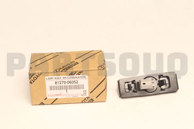 8127006052 Genuine Toyota LAMP ASSY, LICENSE PLATE 81270-06052 | eBay