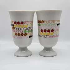 The Toscany Collection Ice Cream Mousse Dessert Parfait Cup Japan Set Of 2