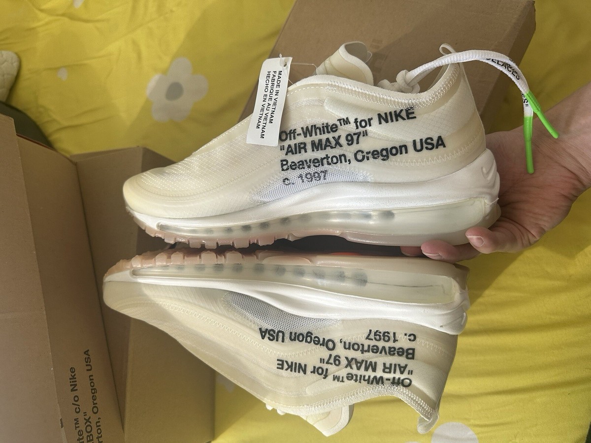 Nike Air Max 97 OG x OFF-WHITE The Ten 2017 - Size 7.5