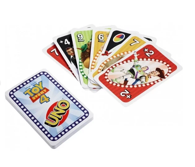 Disney Pixar Toy Story 4 Uno New Ages 7+ para 2-10 jugadores Foto 2 de 2