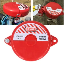Security Valve Lock ABS Plastic Gate Valve Locking Device For 64‑127mm Valve Rod