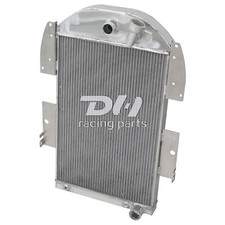 3 Rows All Alu Radiator For 1934-1936 Chevy Master Deluxe Pickup Truck Db 3.4l