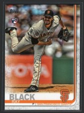 Ray Black 2019 Topps #333 Rookie - San Francisco Giants