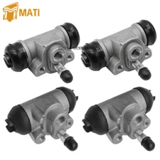 Front & Rear Brake Wheel Cylinders All 4 for Kawasaki KAF300 Mule 500 520 550 