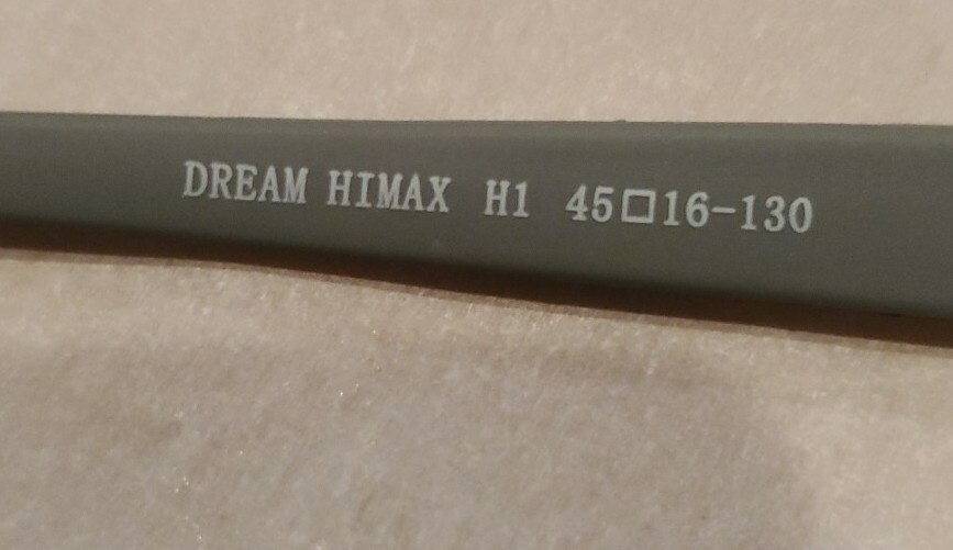 DREAM HIMAX EYEWEAR FRAME 4516 130 ITALY DESIGN KIDS BLACK RETAIL 99.