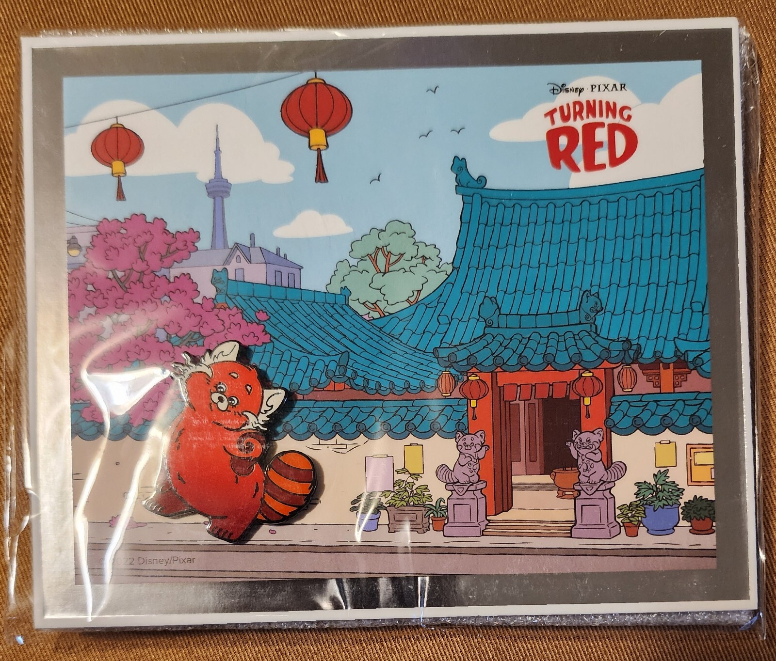 Disney Movie Club, Turning Red VIP Pin With Certificate Of Authenticity 