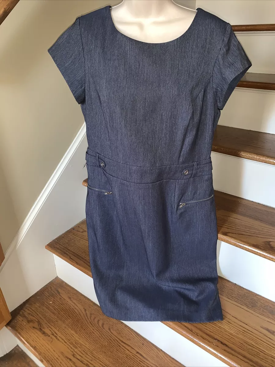 Cute blue 2025 jean dress