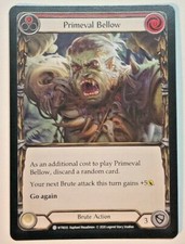 Flesh And Blood Welcome to Rathe Primeval Bellow (Red) WTR035 Unlimited NM/M