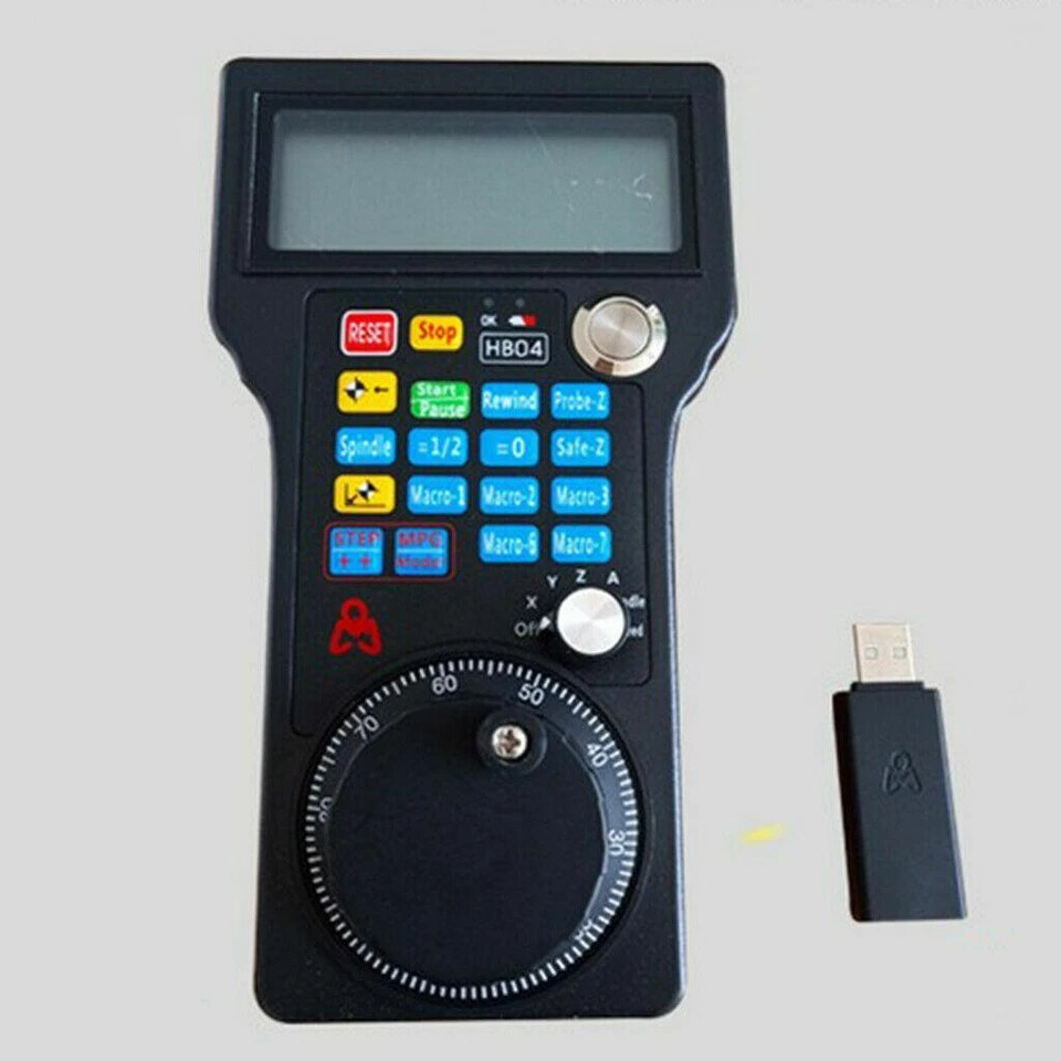 MACH3 USB Wireless Electronic Handwheel Pendant Fit for 3/4 Axis Milling Machine - Image 2 of 4