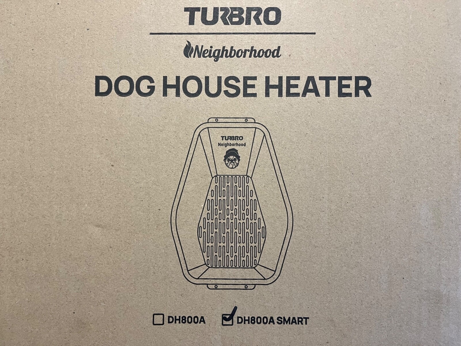 TURBRO Neighborhood DH800A Dog House Heater 800W, Wall Mount Smart eBay