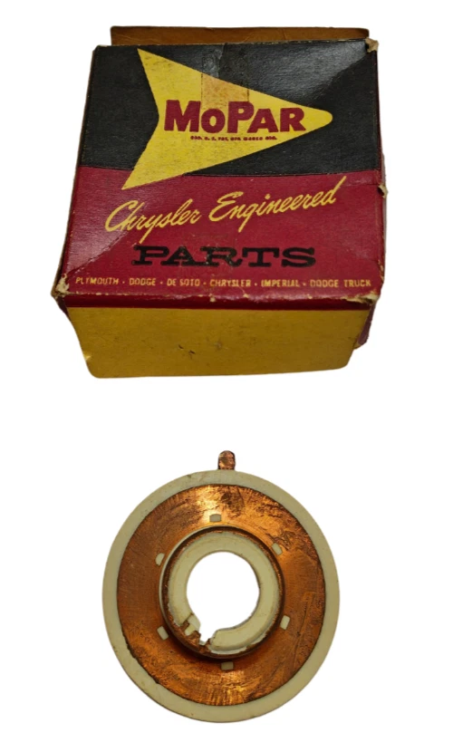 1961-1962 Plymouth Chrysler Alternator Slip Ring W/ Ground Shaft 2098279 NOS - Image 2 of 4