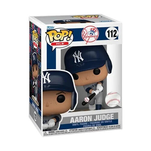 Aaaron Judge MLB New York Yankees (Away) Funko Pop! Vinyl Figure #112 - Picture 1 of 2