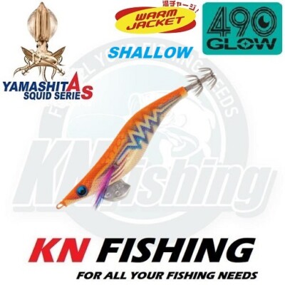 YAMASHITA 490 EGI OH Q LIVE SEARCH Shallow Squid Fishing Eging