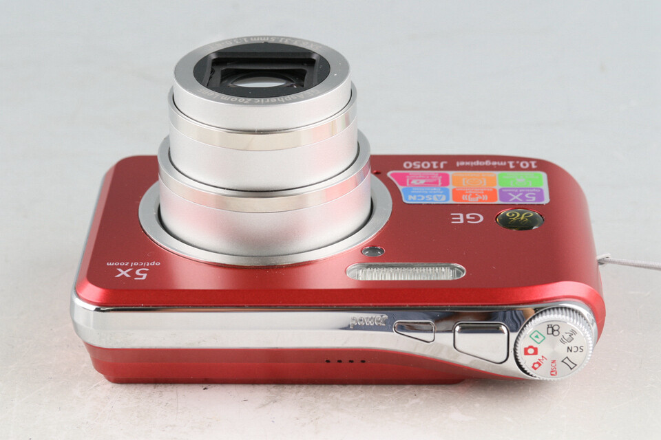 【美品】GE J1050 レッド　デジタルカメラ GE J1050 Digital Camera With Box #53384 L9 | eBay