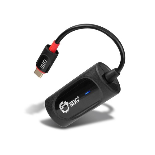 Adaptador Ethernet SIIG JU-NE0914-S1 USB-C a Gigabit - USB 3.0 - Imagen 3 de 9