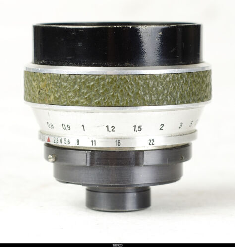 Lens Zeiss Jena Flektogon 2,8/35mmm Green  #4764466 M  Number  For Werra - Afbeelding 1 van 3