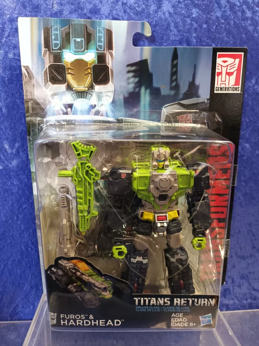 Transformers Titans Return 2015 MOC Furos and Hardhead