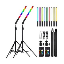 LED Light Sticks RGB Light Wand, Photography Light Stick LED Video Lighting K...