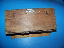 Bostrom Surveying Instruments Wood Box Bostrom - Brady MFG. CO. Atlanta, Georgia