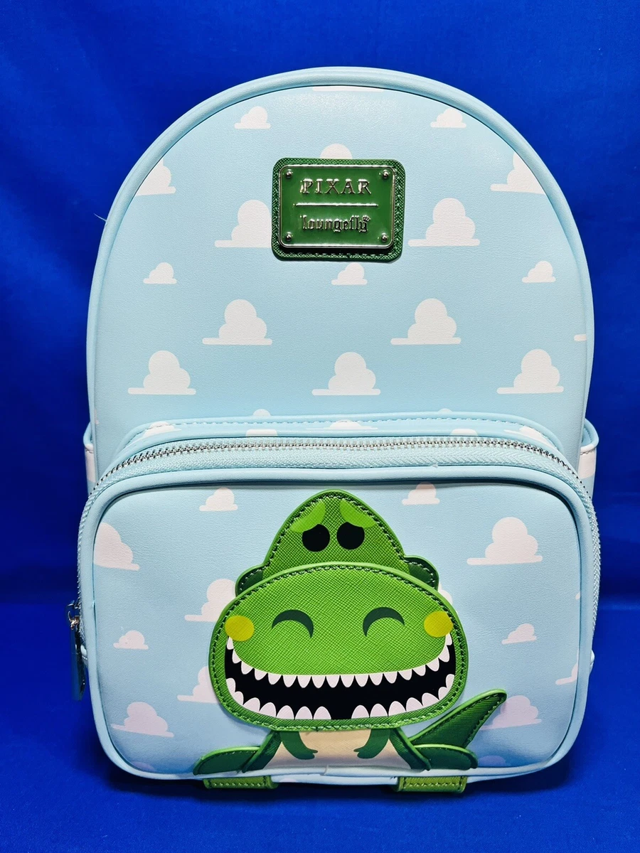 LOUNGEFLY PIXAR TOY STORY T REX MINI BACKPACK I ROAR eBay