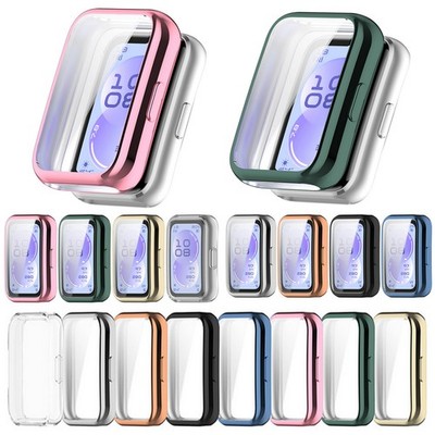 TPU Watch Case Full Coverage Bumper Screen Protector For HUAWEI Band 11 /11 NFC