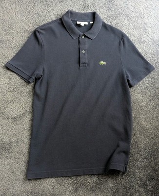 Slim Fit Lacoste Dark Blue Polo - Men's  M