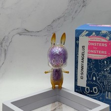 Labubu 10th Anniversary Monsters by Monsters Classic Keychain Orange Purple 