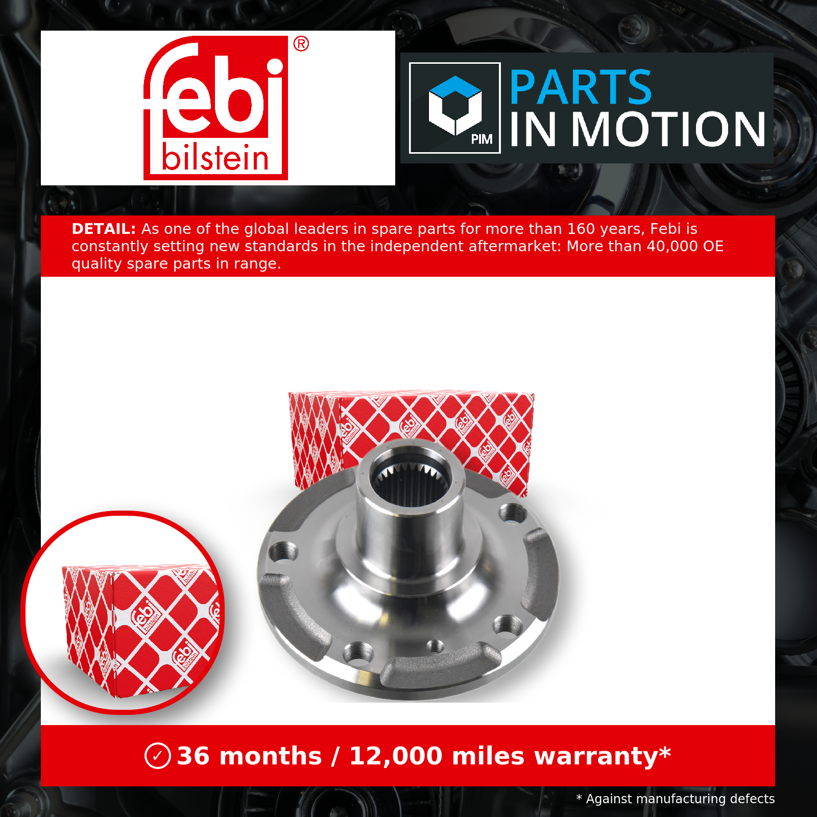 FEBI BILSTEIN 176974 Wheel Hub for BMW - Image 9