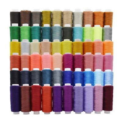 60 Color Polyester Threads - 250 Yard Per Spools Sewing Kit Small, 60 Colors 