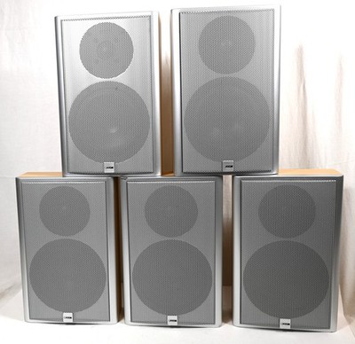 Lot 5 Canton LE 101 Compact 2-Way Flat Speaker On-Wall Bookshelf 45/80W Germany