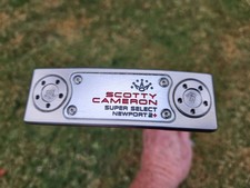 Scotty Cameron Super Select Newport 2 Putter RH 34" SC Rifle Steel  Headcover
